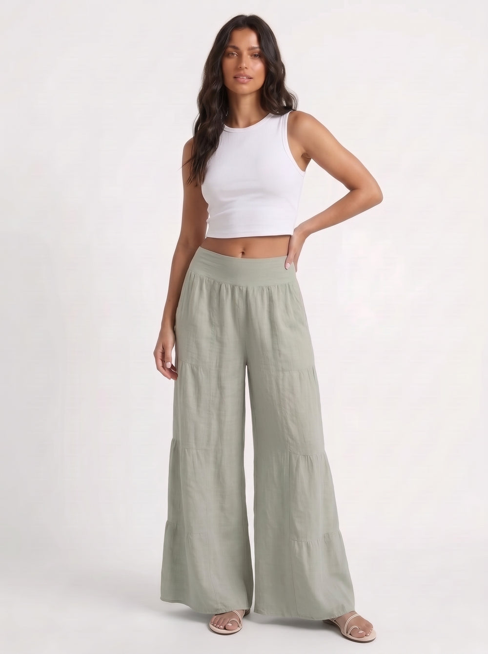 Pantalon lino Livana
