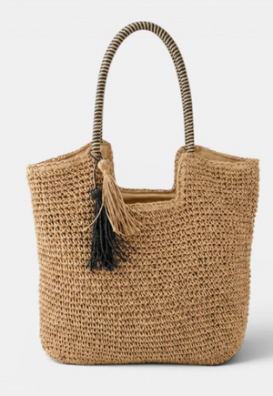 Bolso Shopper de Rafia Palma