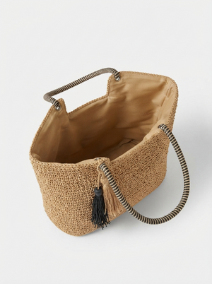 Bolso Shopper de Rafia Palma