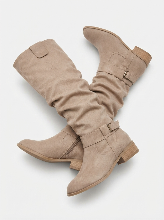 Botas Altas Fruncidas Natalia