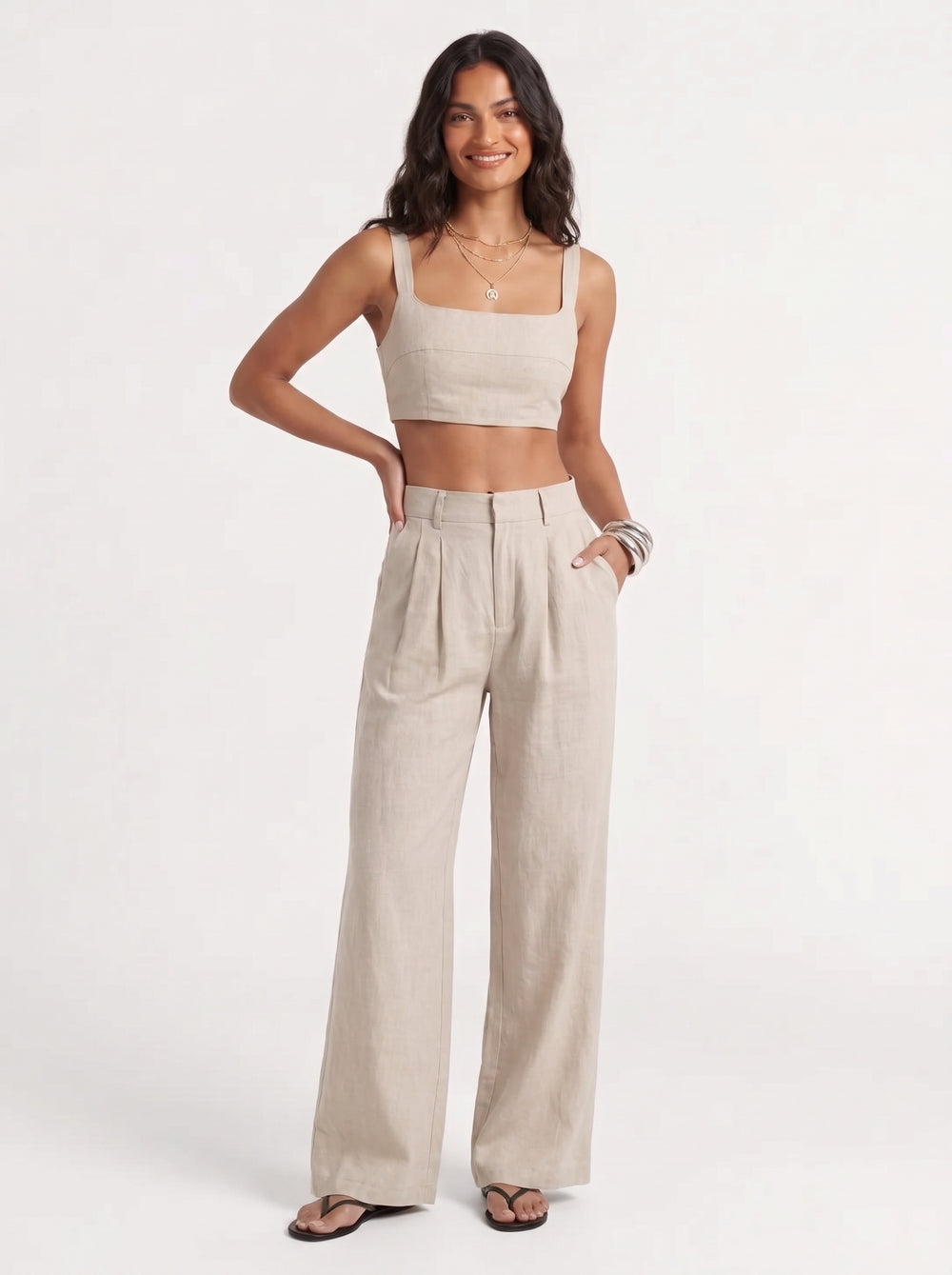 Conjunto 2 piezas Lino Alma
